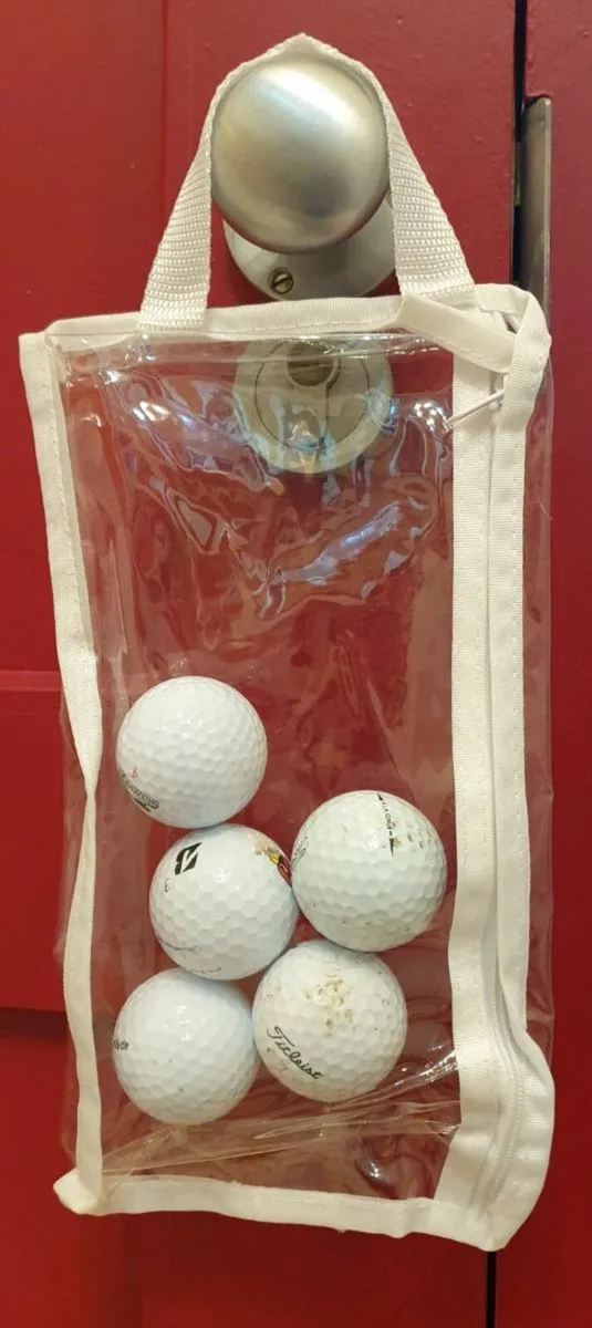 Clear Zip Pouches x 7 - Image 1
