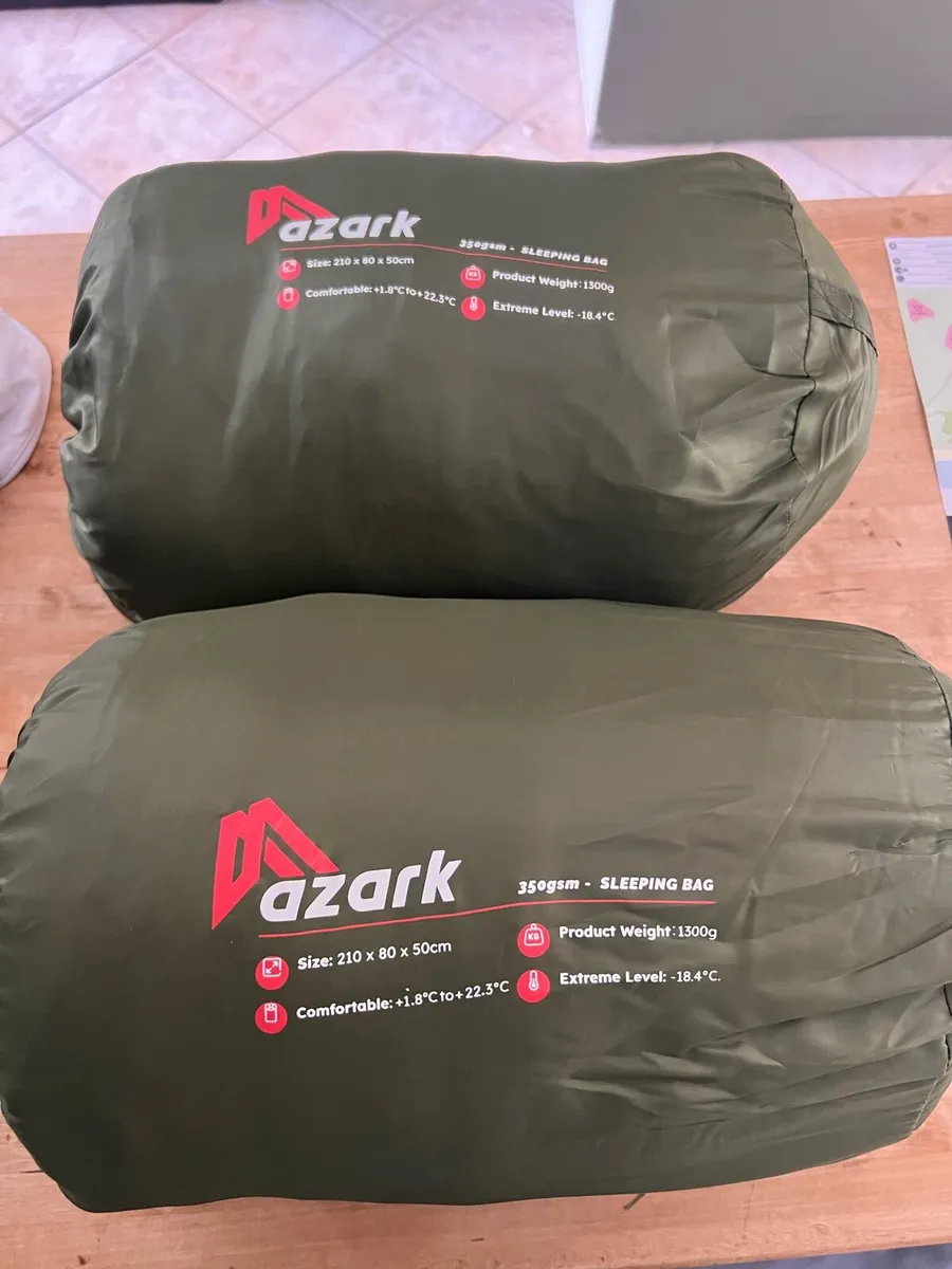 Sleeping bags x 2 for sale - Image 1