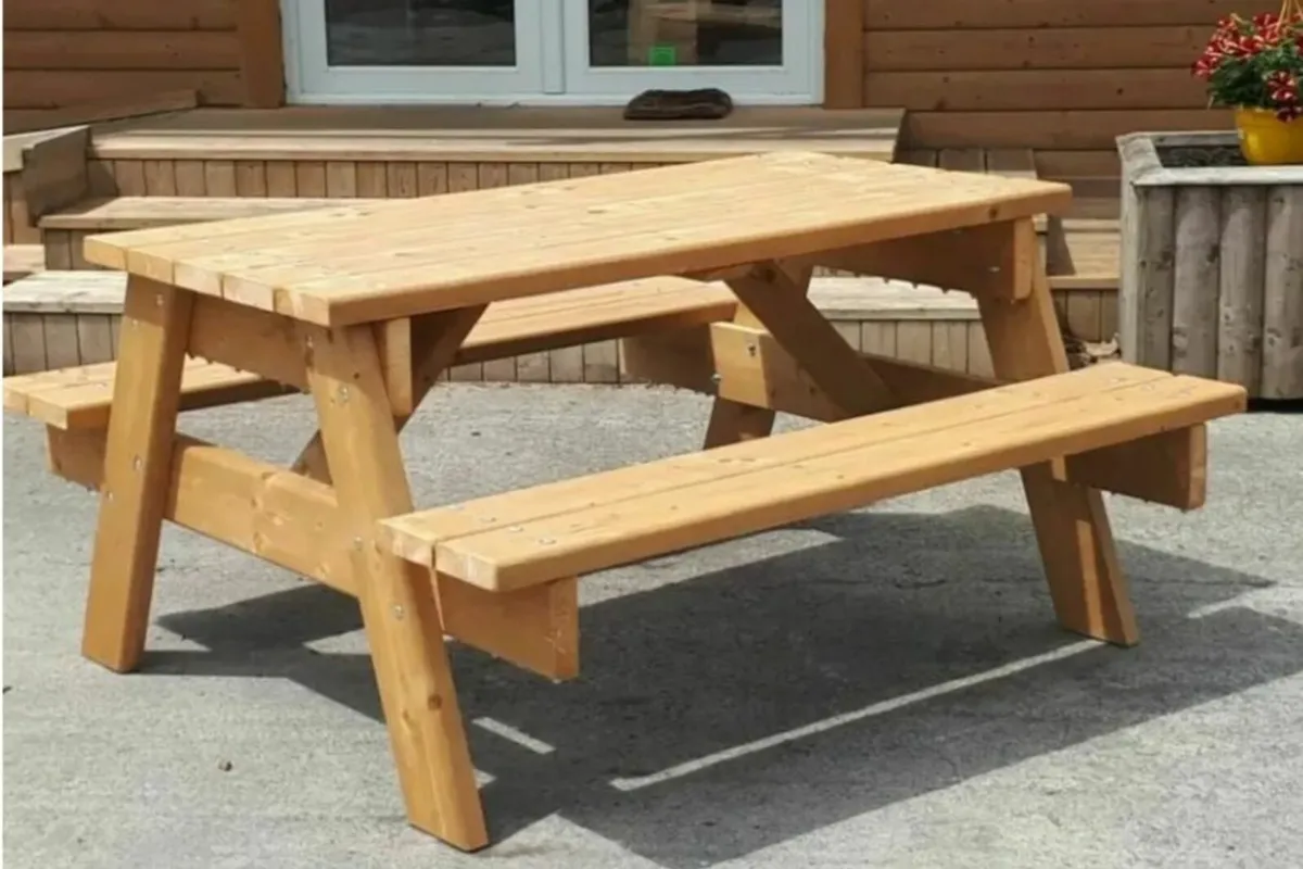 Picnic Tables-Heavy Duty 8,6 & 4 seater - Image 1