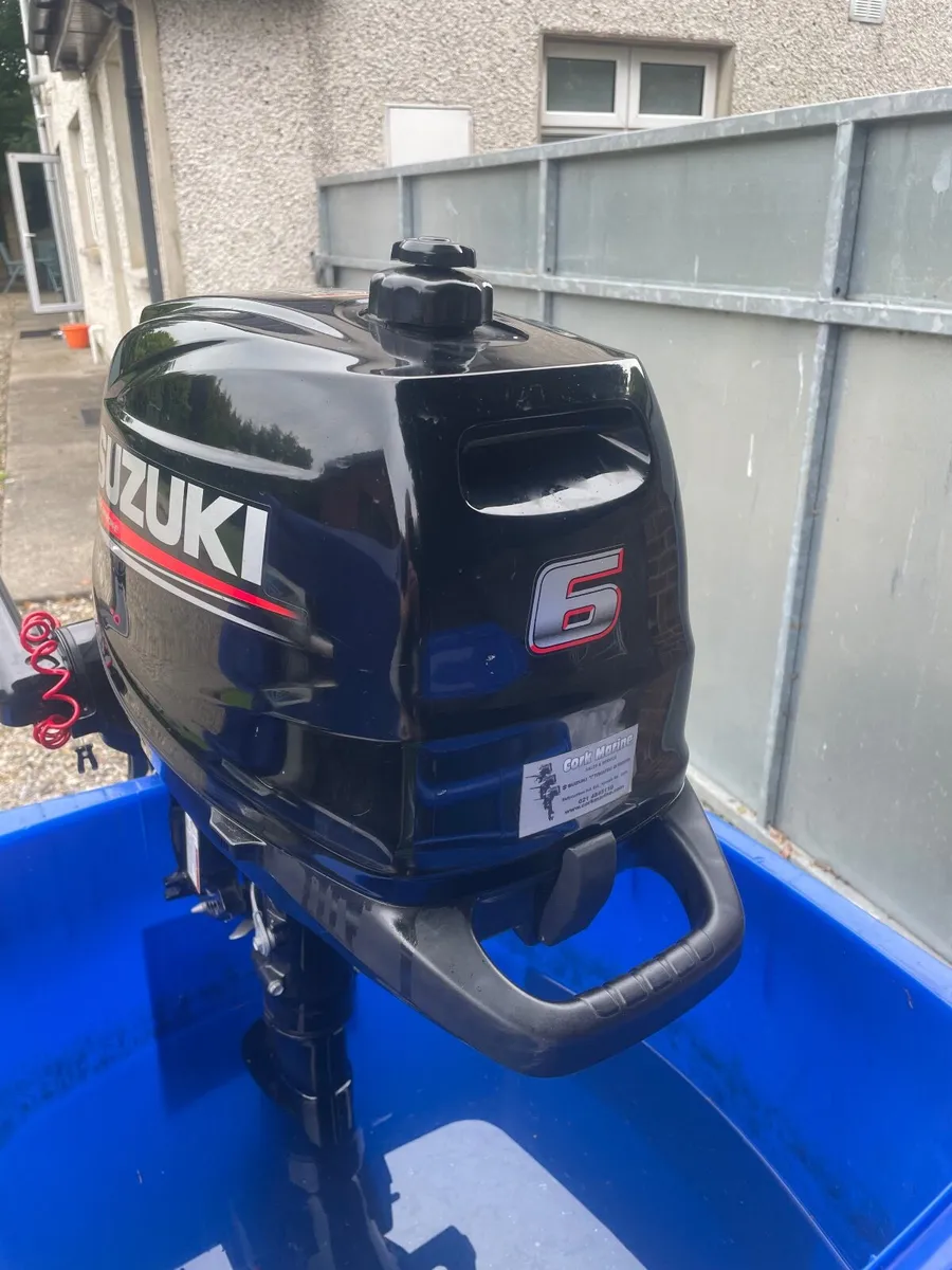 Suzuki outboard 6hp 4 stroke long shaft - Image 1