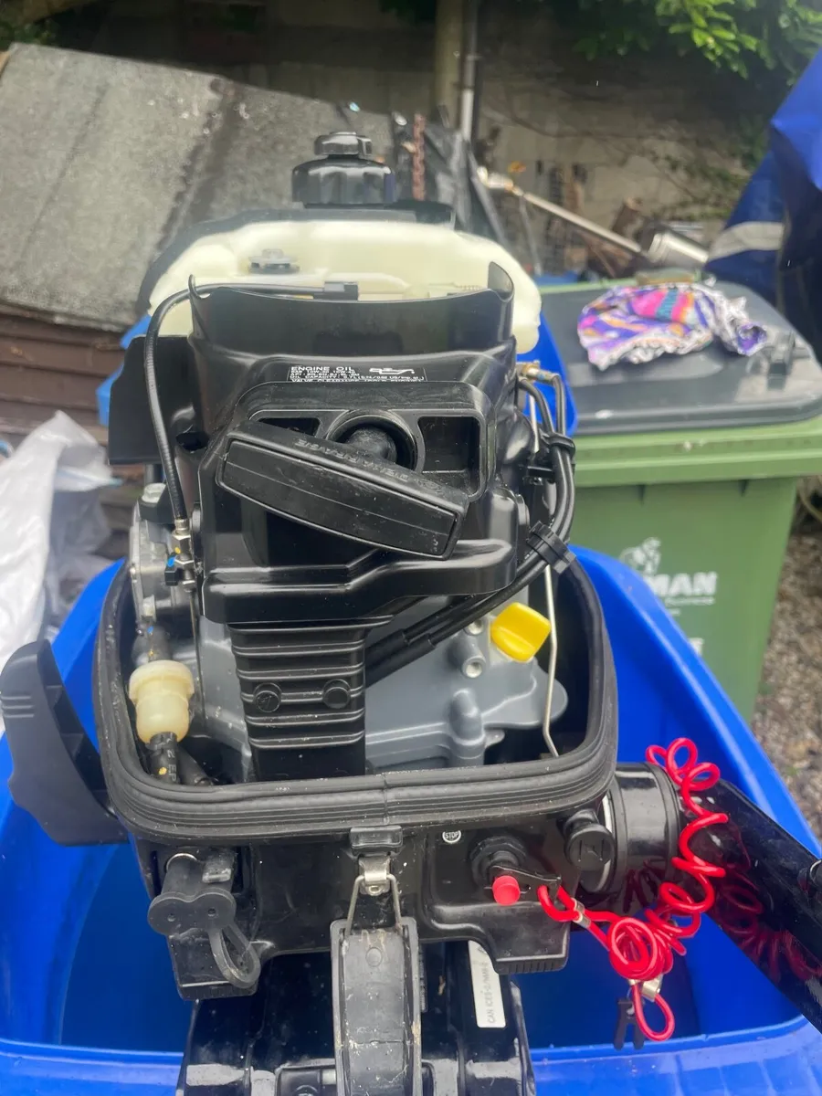 Suzuki outboard 6hp 4 stroke long shaft - Image 4