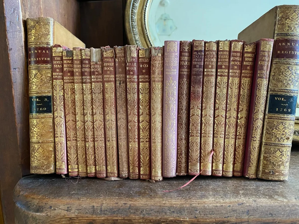 Antique 1920 The works of Rudyard Kipling, 17 vol. - Image 1