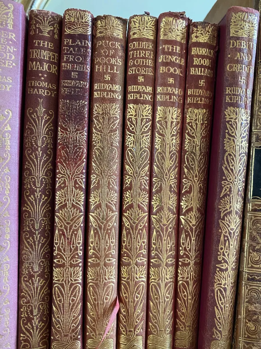Antique 1920 The works of Rudyard Kipling, 17 vol. - Image 2