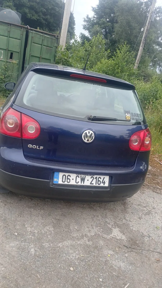 2006 vw golf 1.4 petrol manual nct until October - Image 4