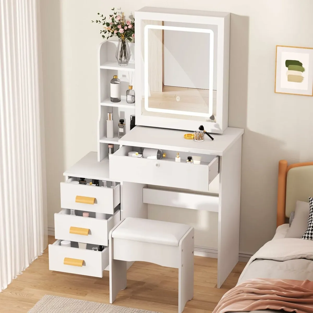 Vanity dressing table/ Vanity desk/ Dressing table - Image 3