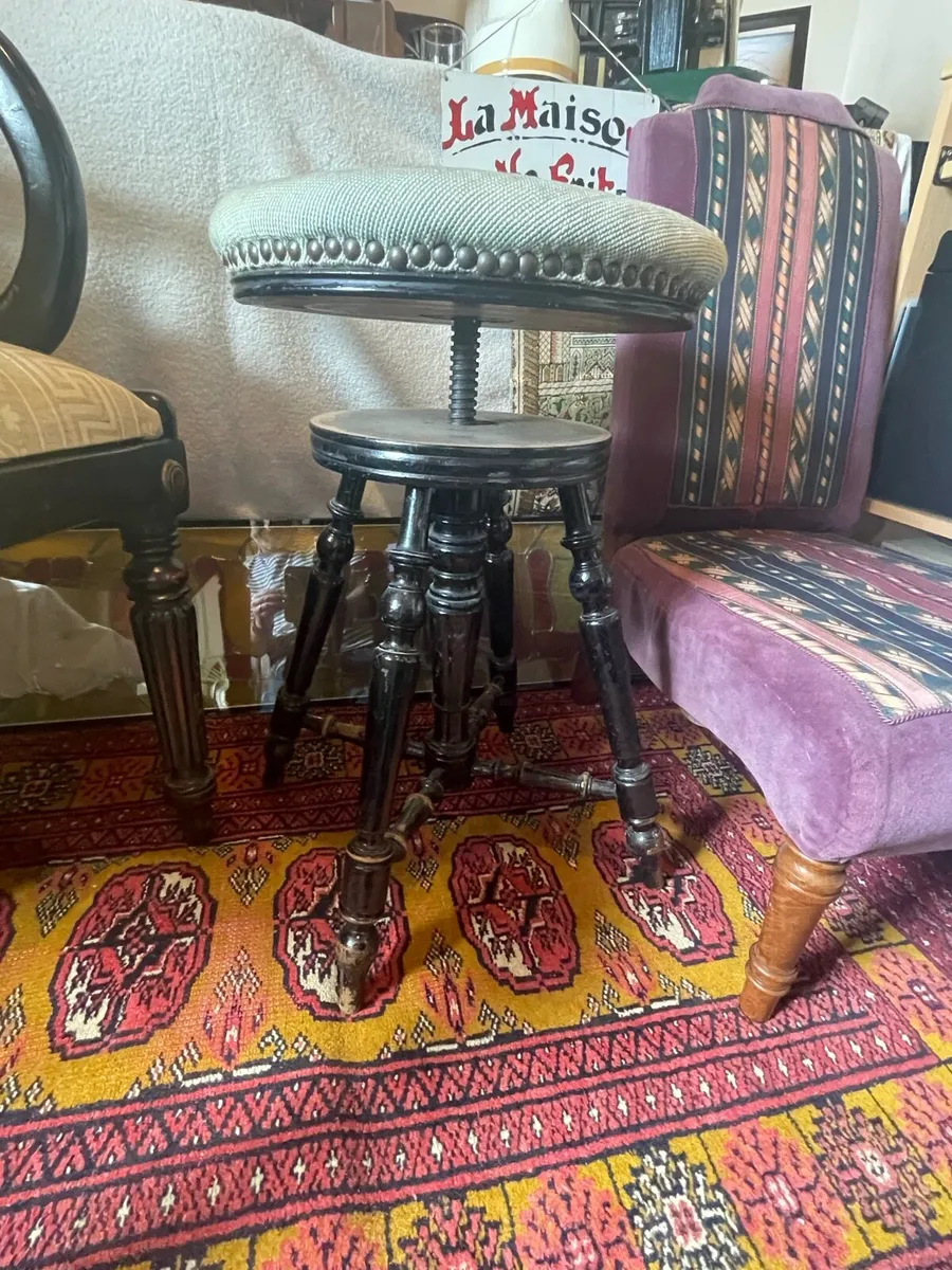 Victorian Piano Stool - Image 1