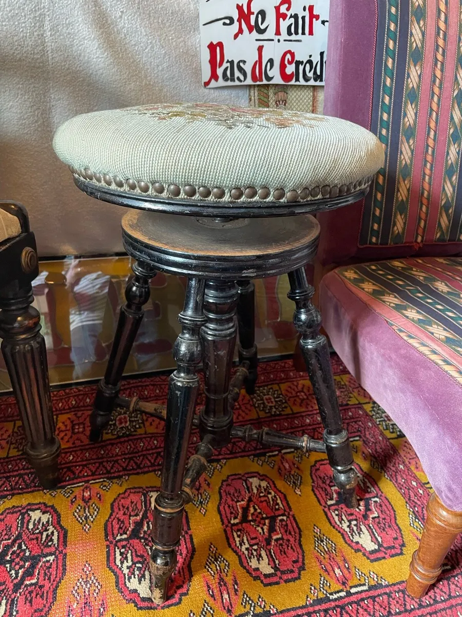 Victorian Piano Stool - Image 4