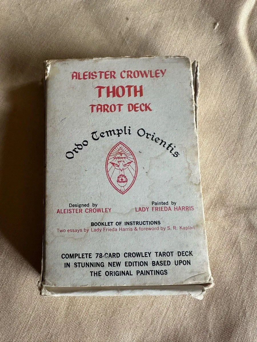 Aleister  Crowley Toth tarot cards - Image 2