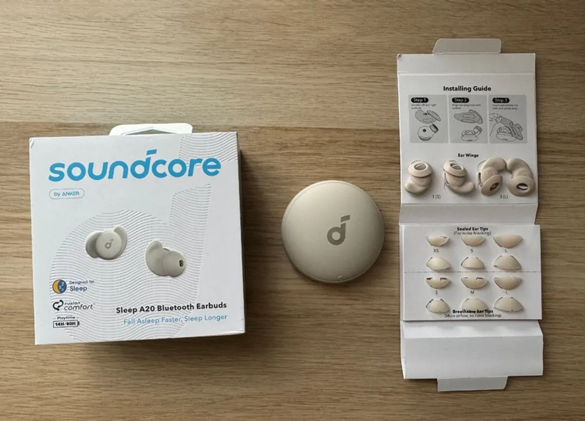 Anker Soundcore Sleep A20 Earbuds Noise Blocking - Image 1
