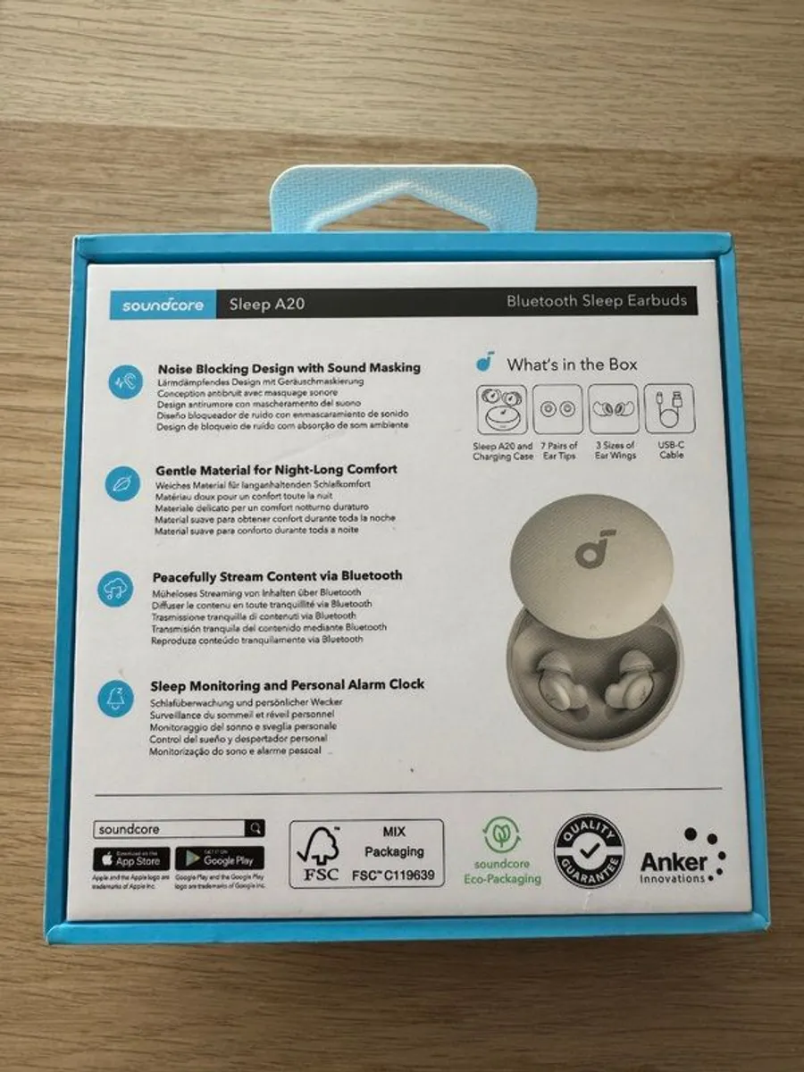 Anker Soundcore Sleep A20 Earbuds Noise Blocking - Image 2