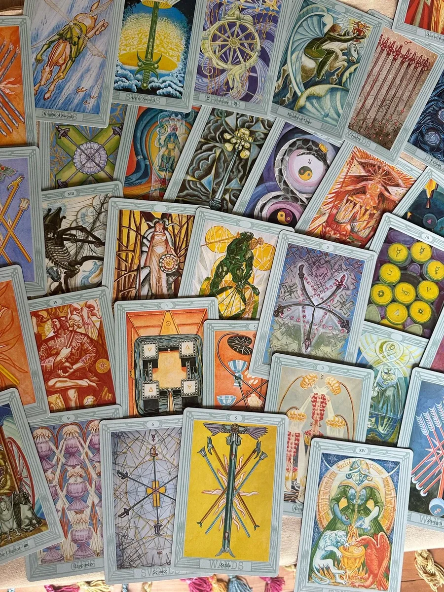 Aleister  Crowley Toth tarot cards - Image 1