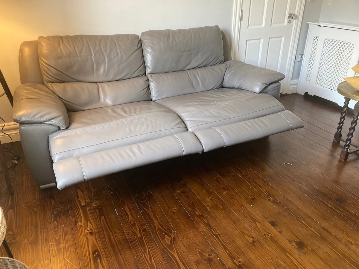 Leather sofa - Image 1