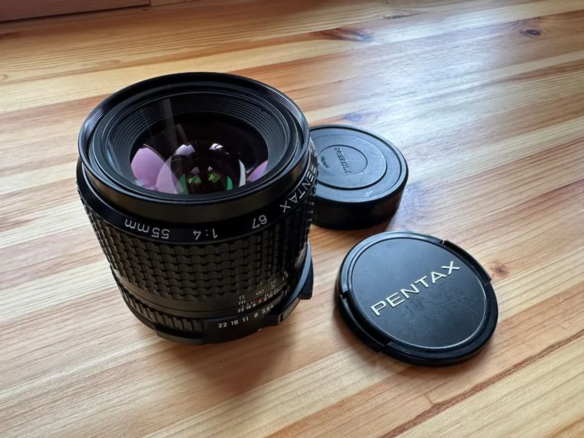PENTAX 67 55mm SMC F4 Medium Format MF Lens - Image 1