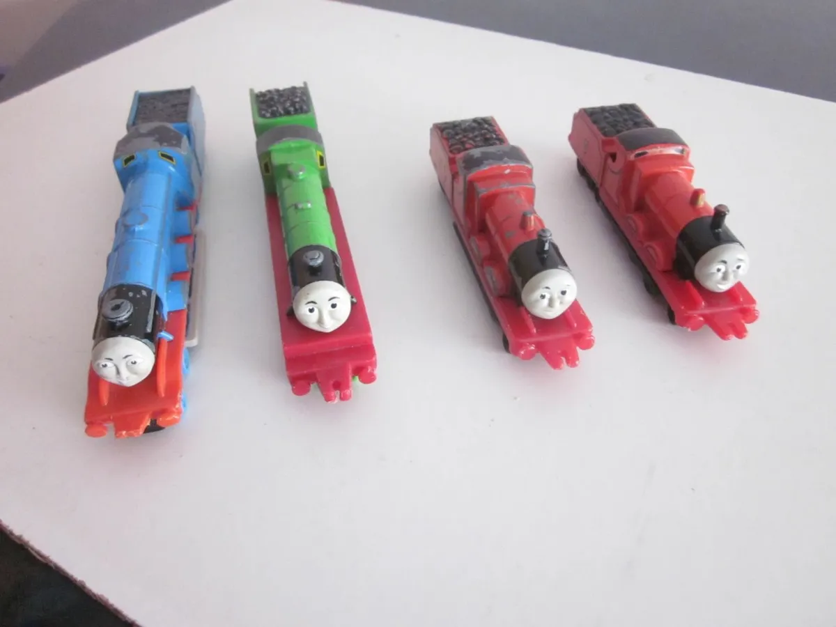 Thomas & Friends Four Worn Ertl Diecast Engines - Image 1