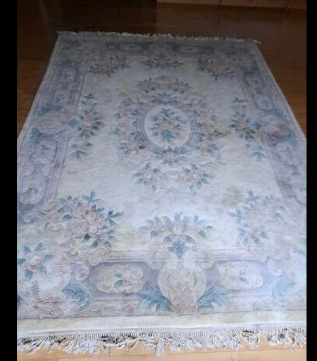 Pure wool rug 150 x 107" - Image 2