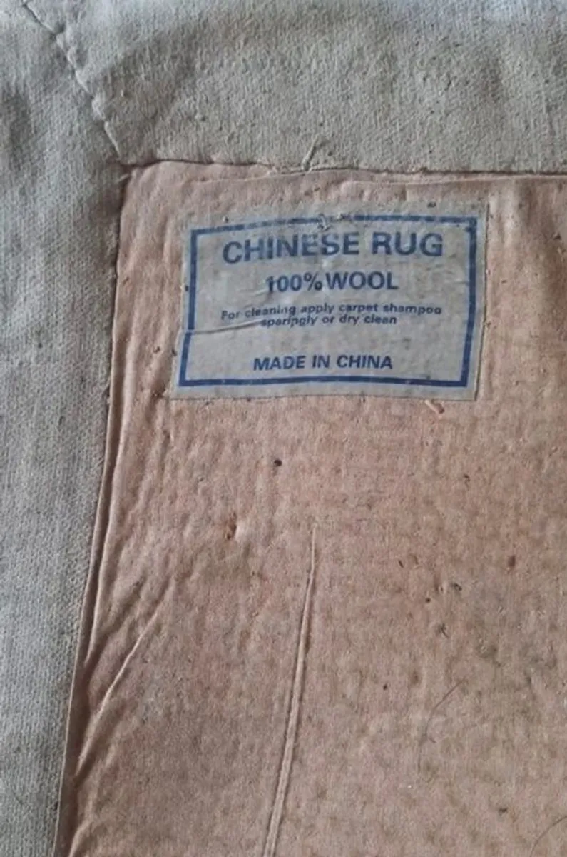 Pure wool rug 150 x 107" - Image 3