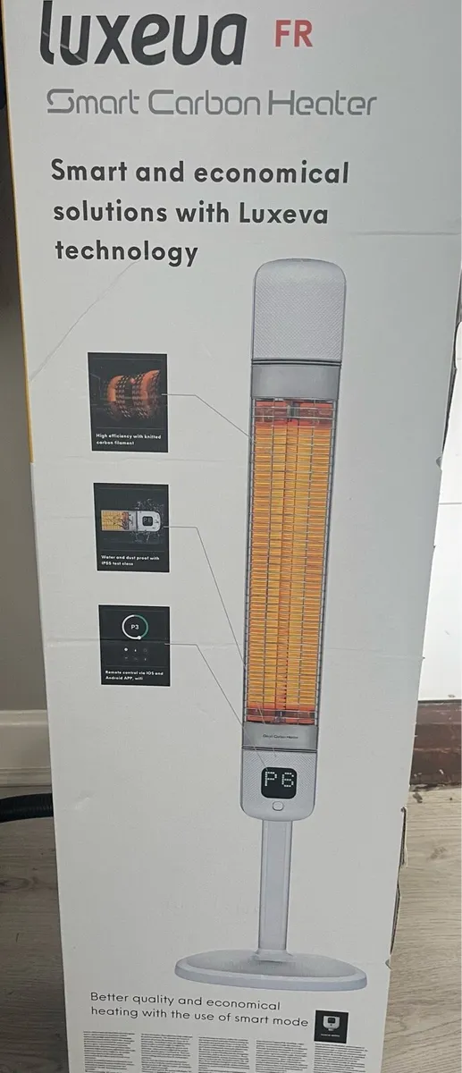 Luxeva Electric Infrared Patio Heater - Image 1