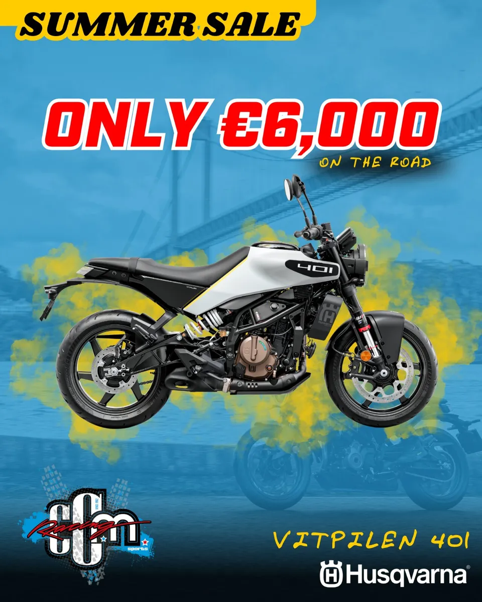 New Husqvarna Vitpilen 401 - Summer Sale!! - Image 1