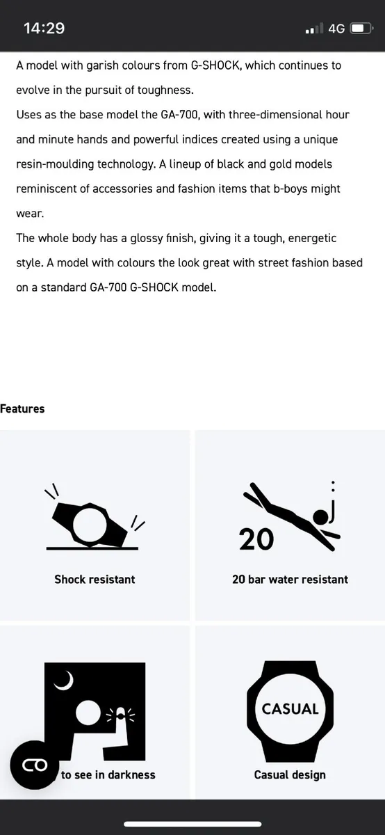 Casio G Shock Perfect Condition - Image 2