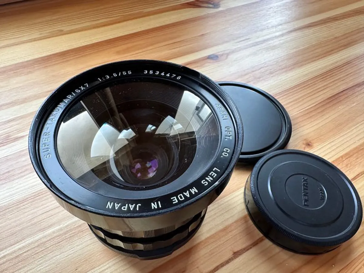 Pentax Smc Takumar 55mm F3,5 Medium Format Lens - Image 1