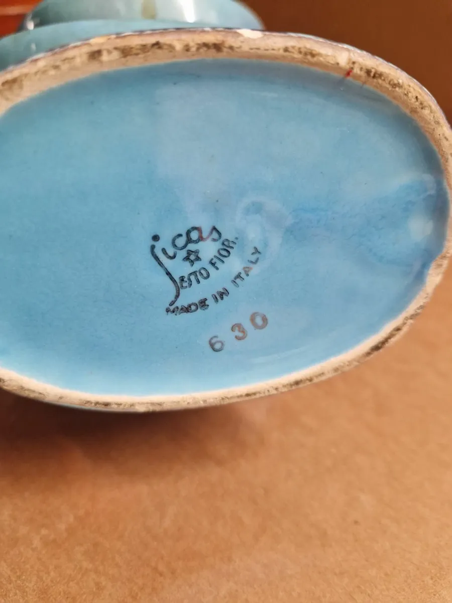 Vintage Sicas Sesto Fior Vase Italy - Image 3