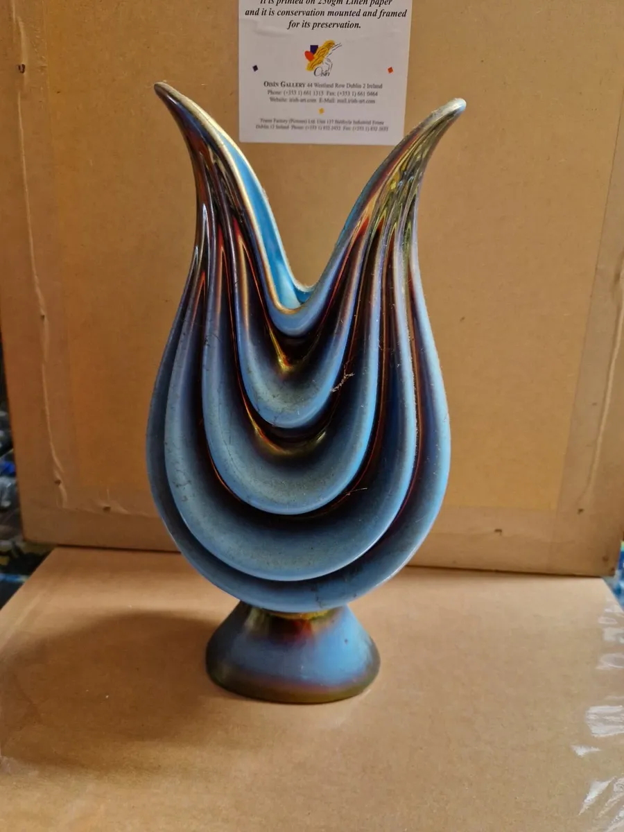 Vintage Sicas Sesto Fior Vase Italy - Image 4