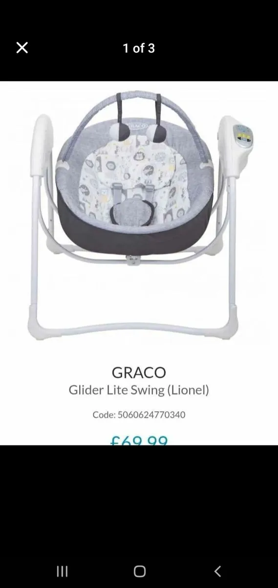 Baby glider swing - Image 2