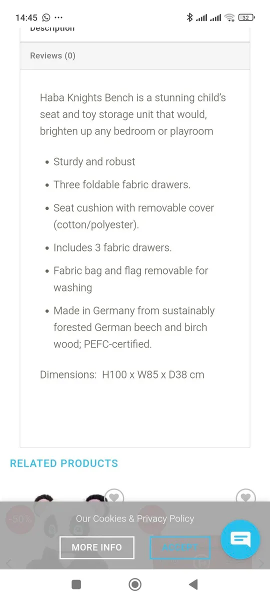Haba Kids Storage Box - Image 3