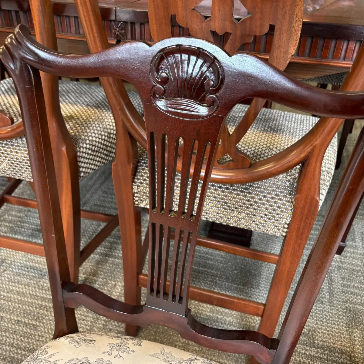 Beautiful pair of Victorian bedroom chairs. On cas - Image 2