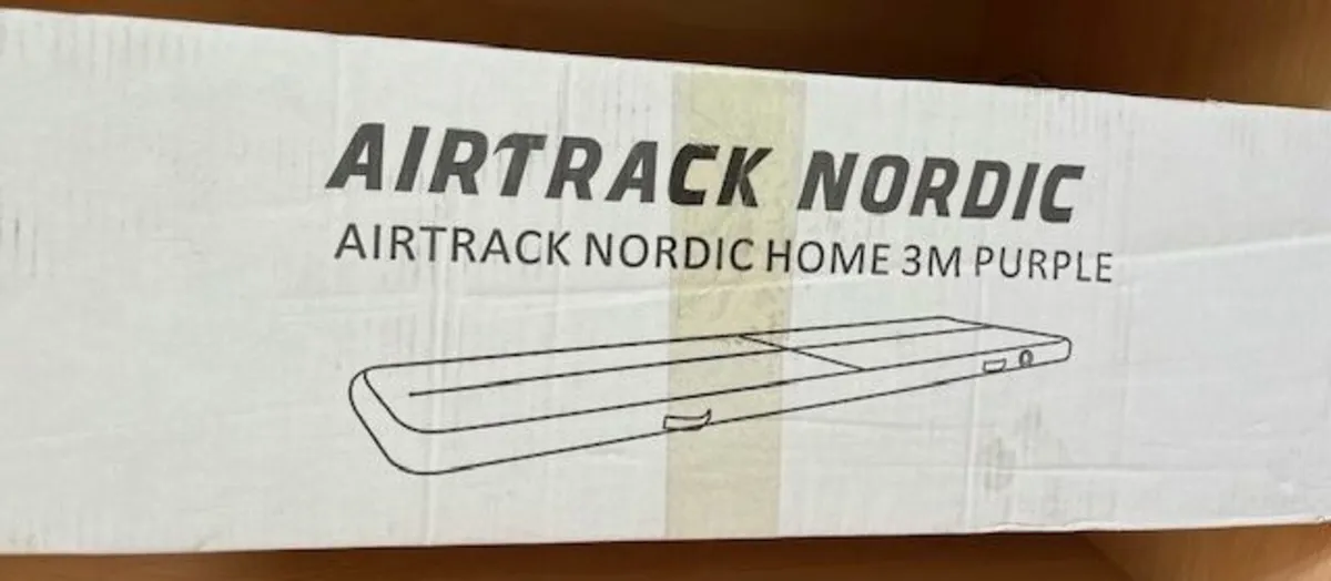 [Unopened] AirTrack Nordic 3M (Purple) Gym Mat - Image 2