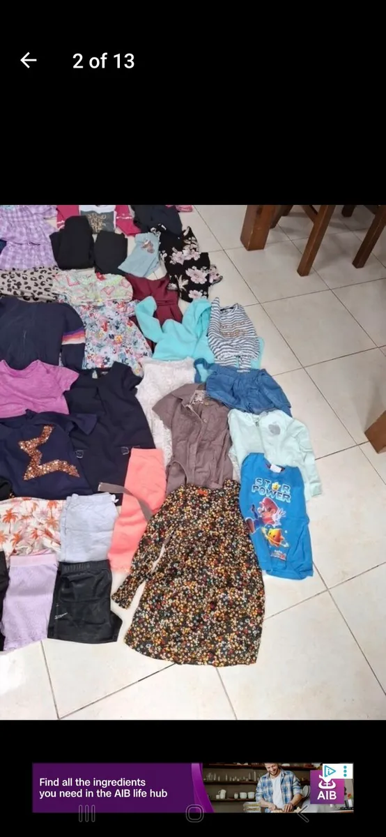 Girls clothes bundle age 4-5 - Image 1