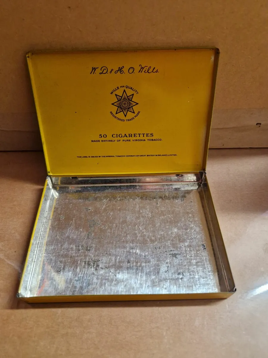 Vintage Player Wills Cigarette Tin - Image 3