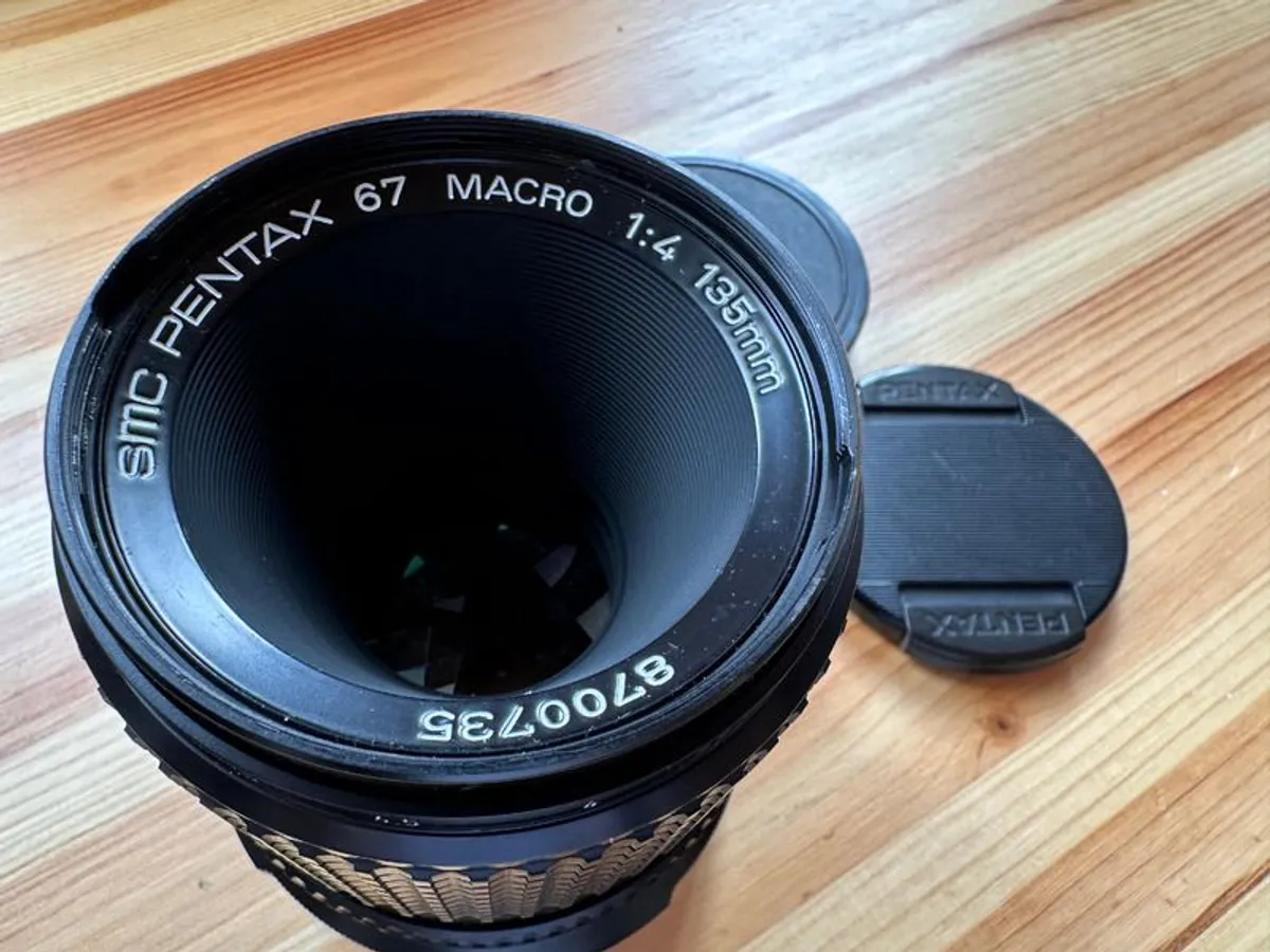Pentax 67 SMC 135mm f4 Macro Lens for 67, 67II - Image 1