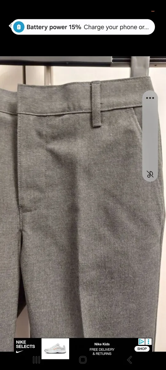 New School greay trausers M&S - Image 2