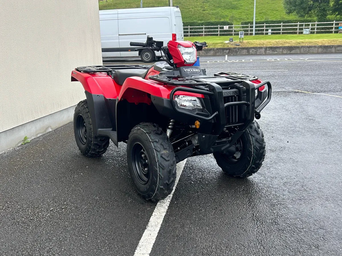Honda TRX520FM Manual Shift Quad - Image 2