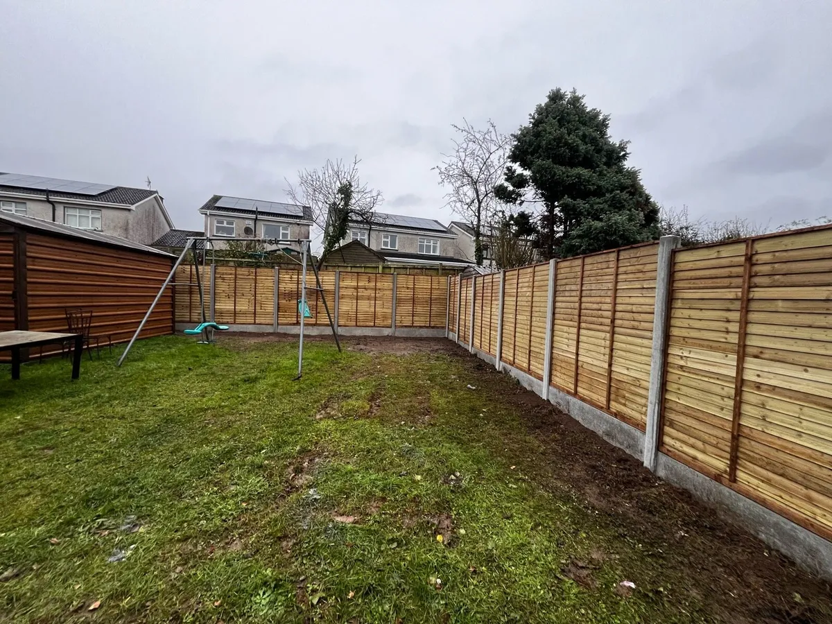 Concrete H posts and panels - Image 4