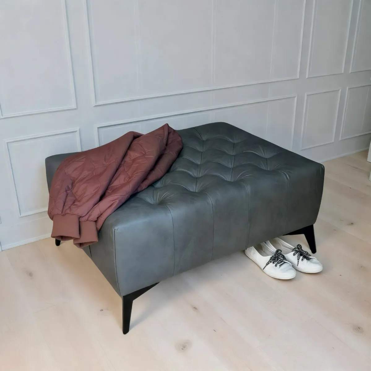 Chesterfield Coffe Table  Eco Leather - Image 1