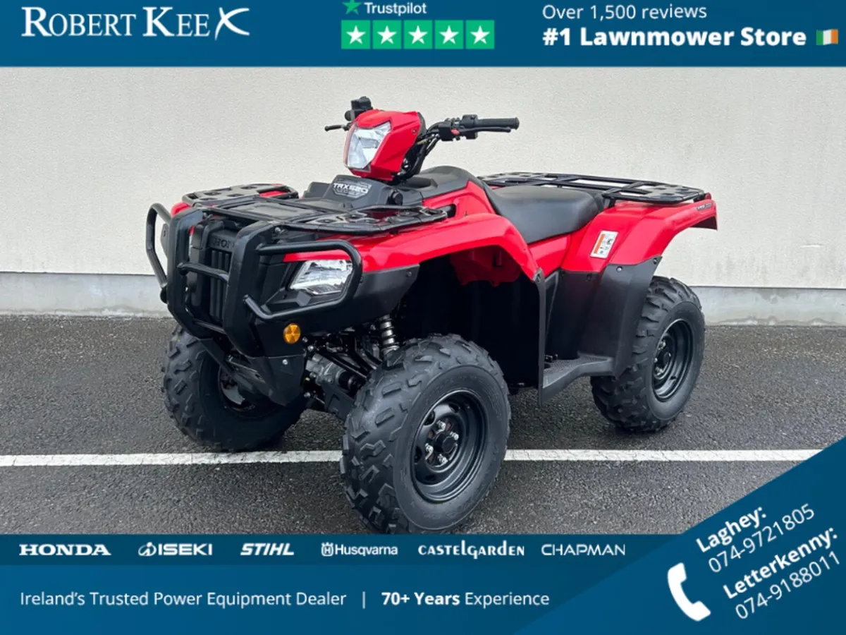 Honda TRX520FM Manual Shift Quad - Image 1