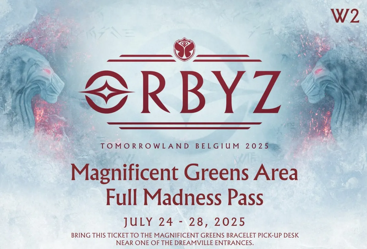 Tomorrowland Magnificent Green Full W/end Madness - Image 3