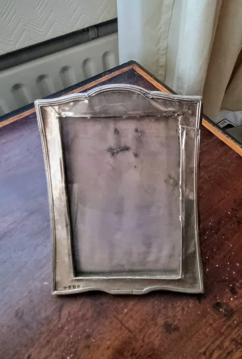 Silver Candle Sticks and Silver Photo Frame - Image 3