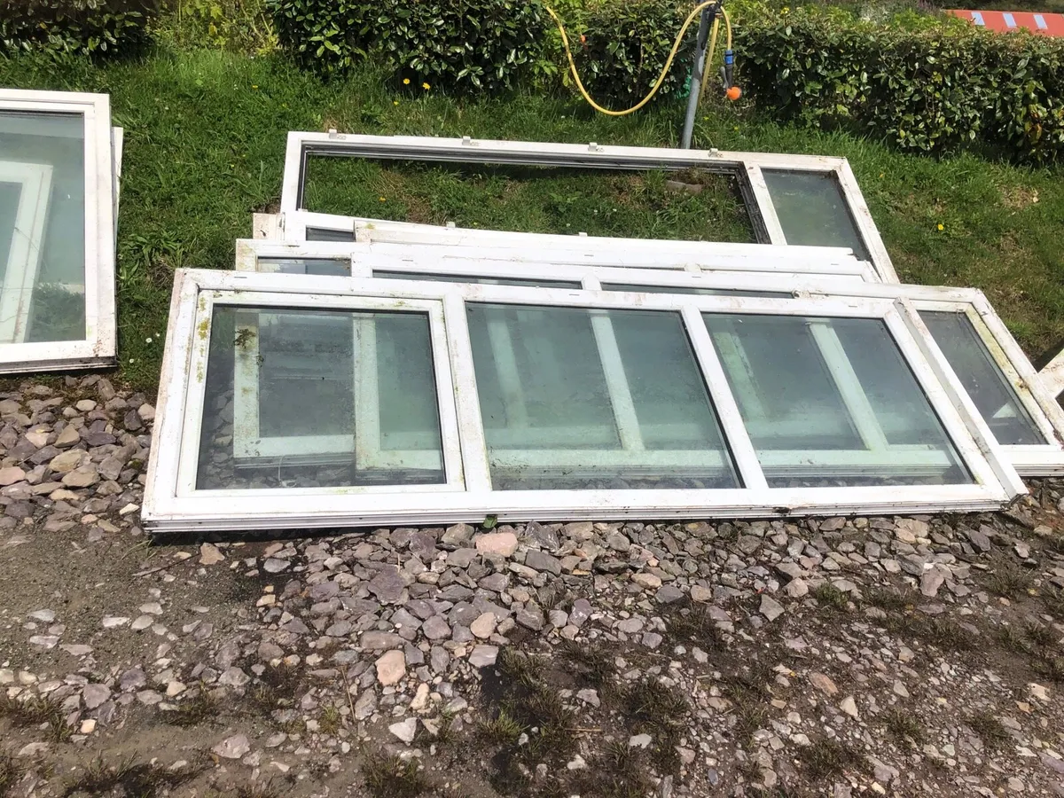 Old windows from conservatory - Image 1