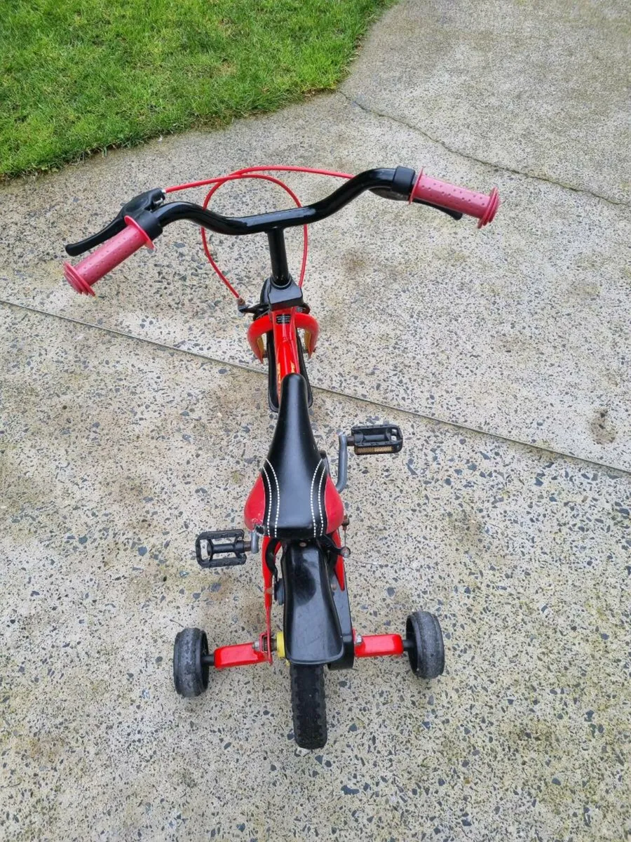 Kids Fireman Sam bike - Image 3