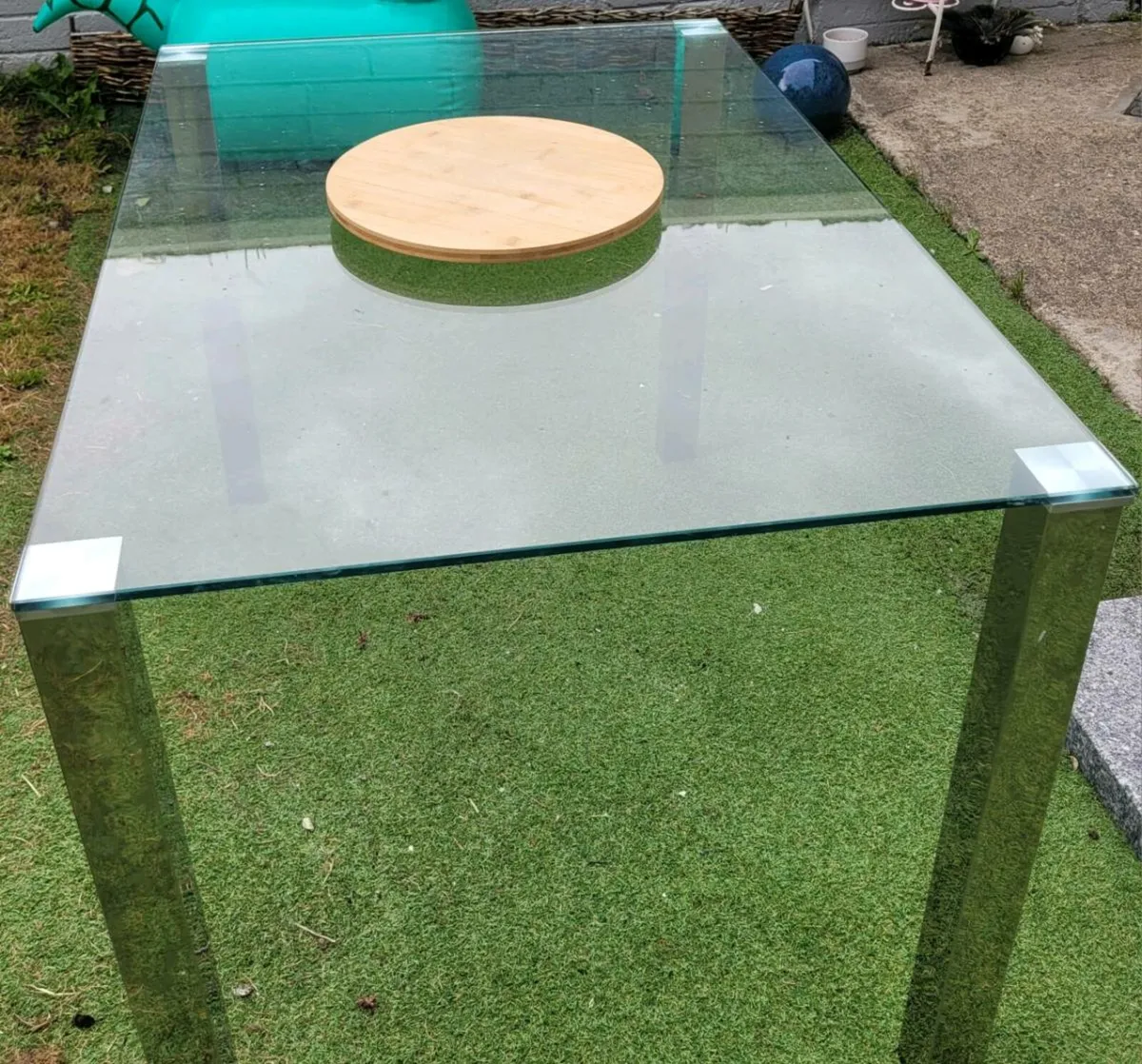 Glass kitchen table - Image 2