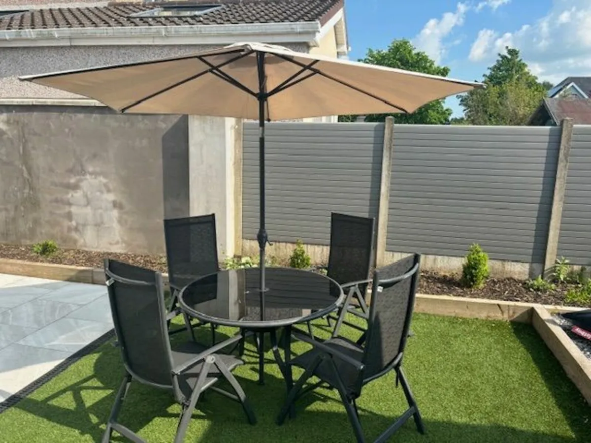 Leisure Grow Garden Table & Chairs - Image 1