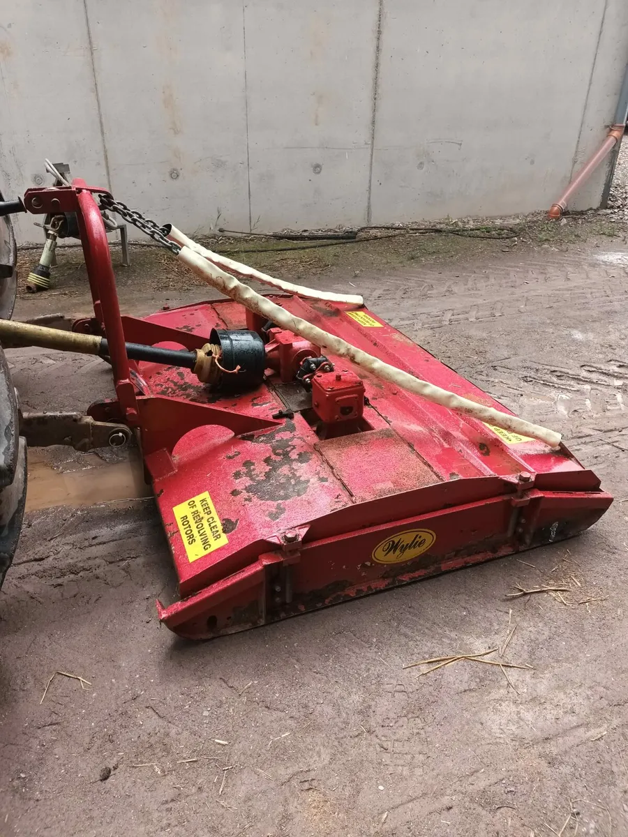 Wylie 6ft twin rotor topper/ mulcher - Image 1