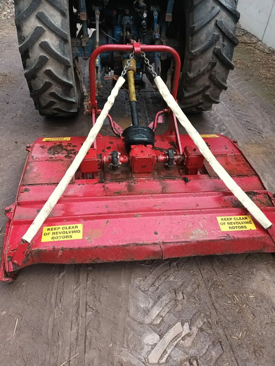Wylie 6ft twin rotor topper/ mulcher - Image 2