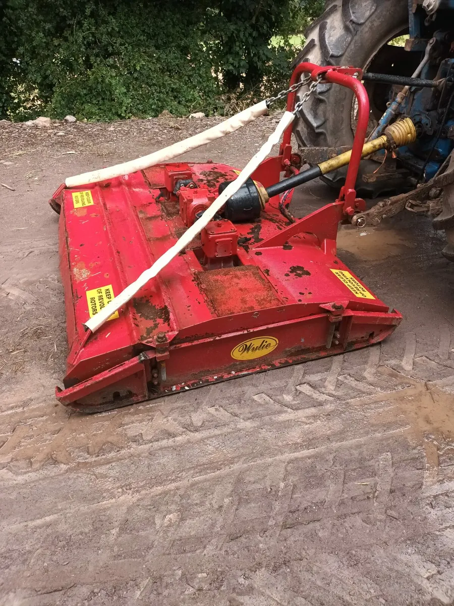 Wylie 6ft twin rotor topper/ mulcher - Image 3