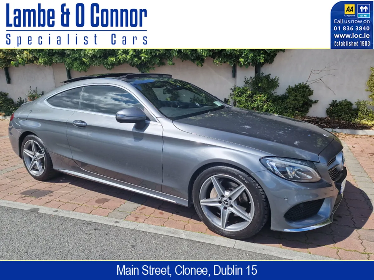 Mercedes-Benz C-Class C 220 D COUPE **** AMG LINE - Image 1