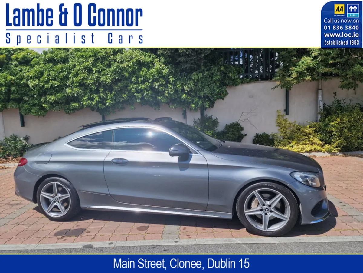Mercedes-Benz C-Class C 220 D COUPE **** AMG LINE - Image 2