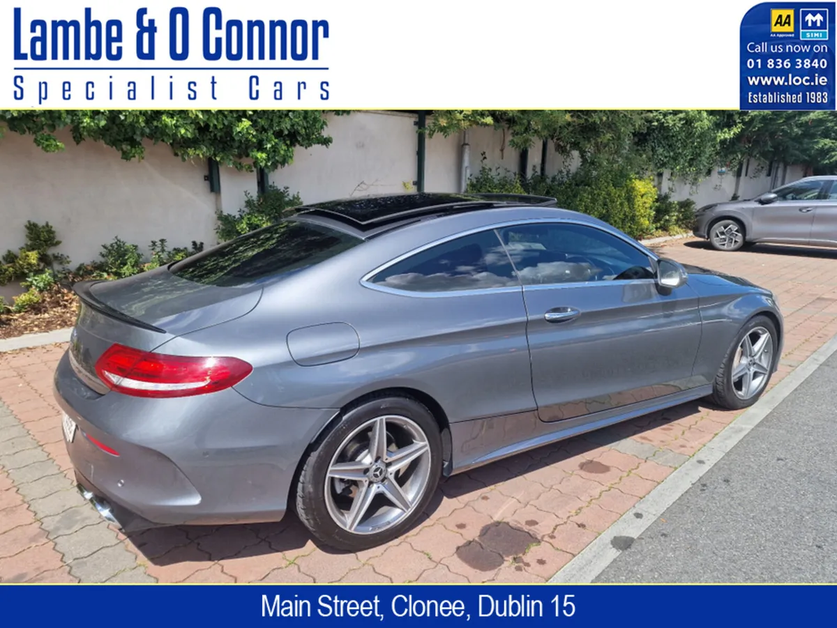 Mercedes-Benz C-Class C 220 D COUPE **** AMG LINE - Image 3